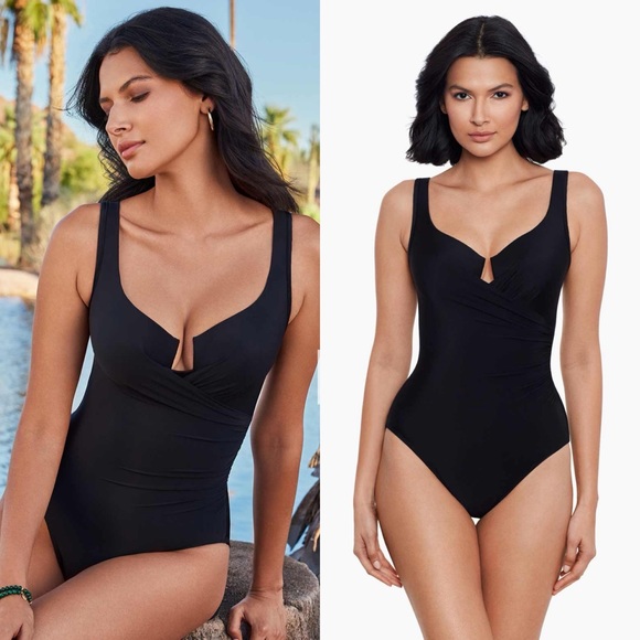 NWT Miraclesuit Must Haves Escape One Piece Swimsuit
